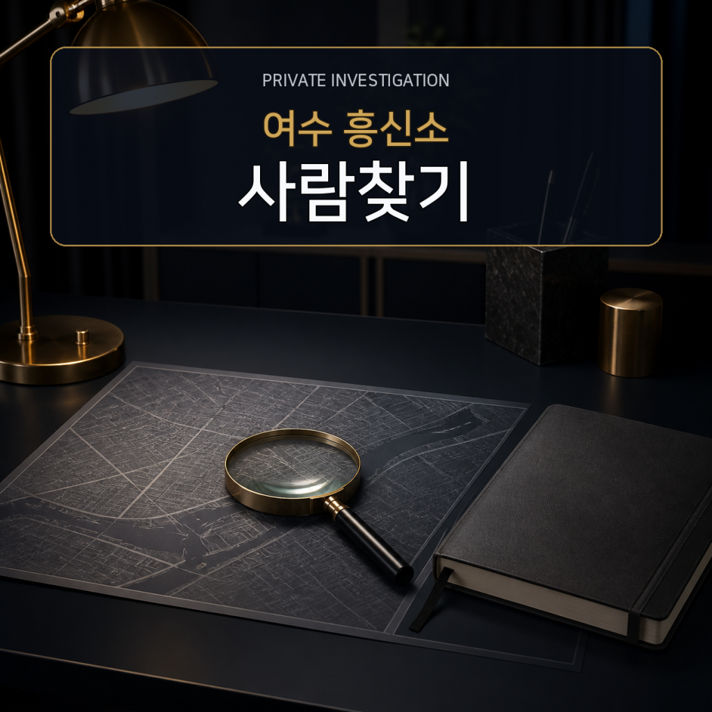 여수 사람찾기·소재파악 전문 흥신소